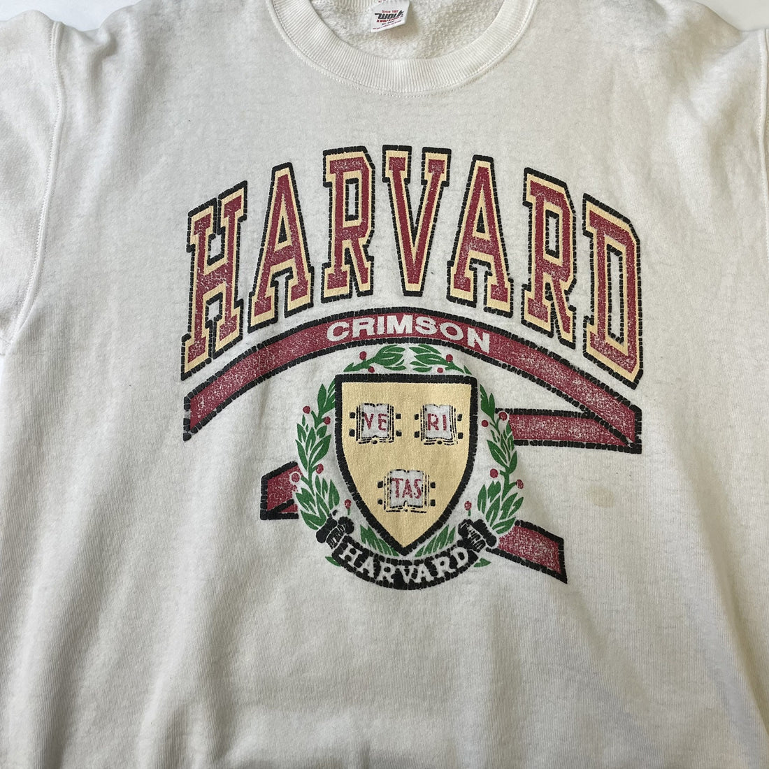 Vintage Harvard Crimson Crewneck Sweatshirt XL 90s NCAA