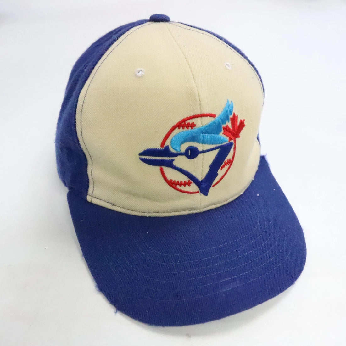 Vintage Toronto Blue Jays Ted Fletcher Wool Snapback Hat OSFA MLB