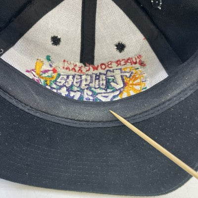 Vintage Super Bowl Tailgate Party Snapback Hat Cap OSFA 1997 90s NFL