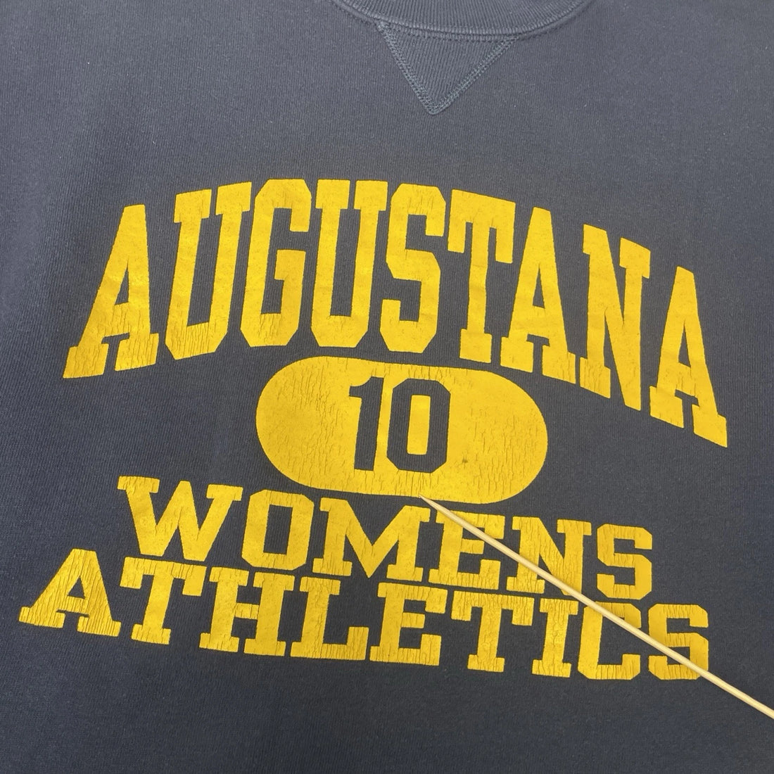 Vintage Augustana Womens Athletics Crewneck Sweatshirt Size Large 90s