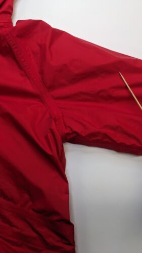 Vintage L.L. Bean Windbreaker Light Jacket Size Small Red