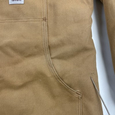Carhartt Canvas Arctic Work Jacket Size Large Tall Brown