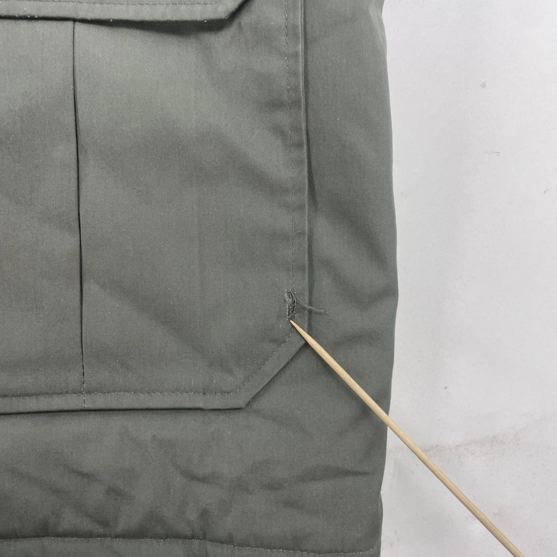 Vintage Woolrich Parka Coat Jacket Size Large Gray