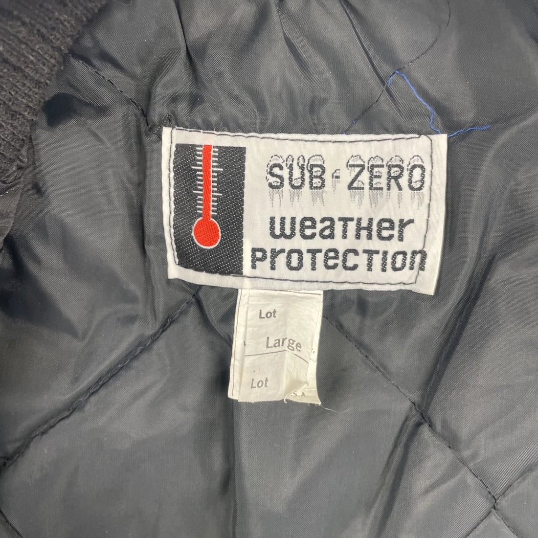 Vintage Sub-Zero Rebark Camo Bomber Jacket Size Large