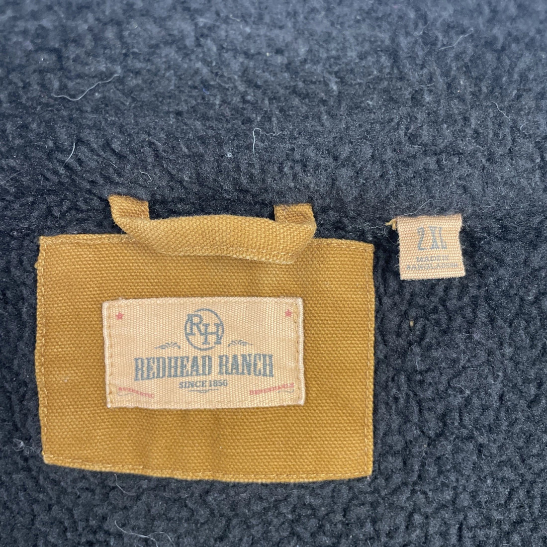 Redhead Ranch Canvas Work Jacket Size 2XL Sherpa Lined
