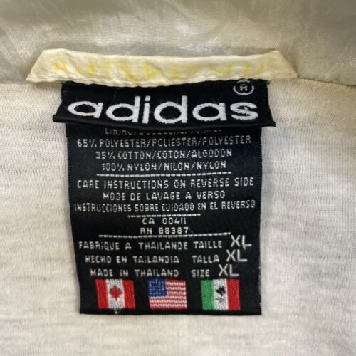 Vintage Adidas Windbreaker Light Jacket Size XL