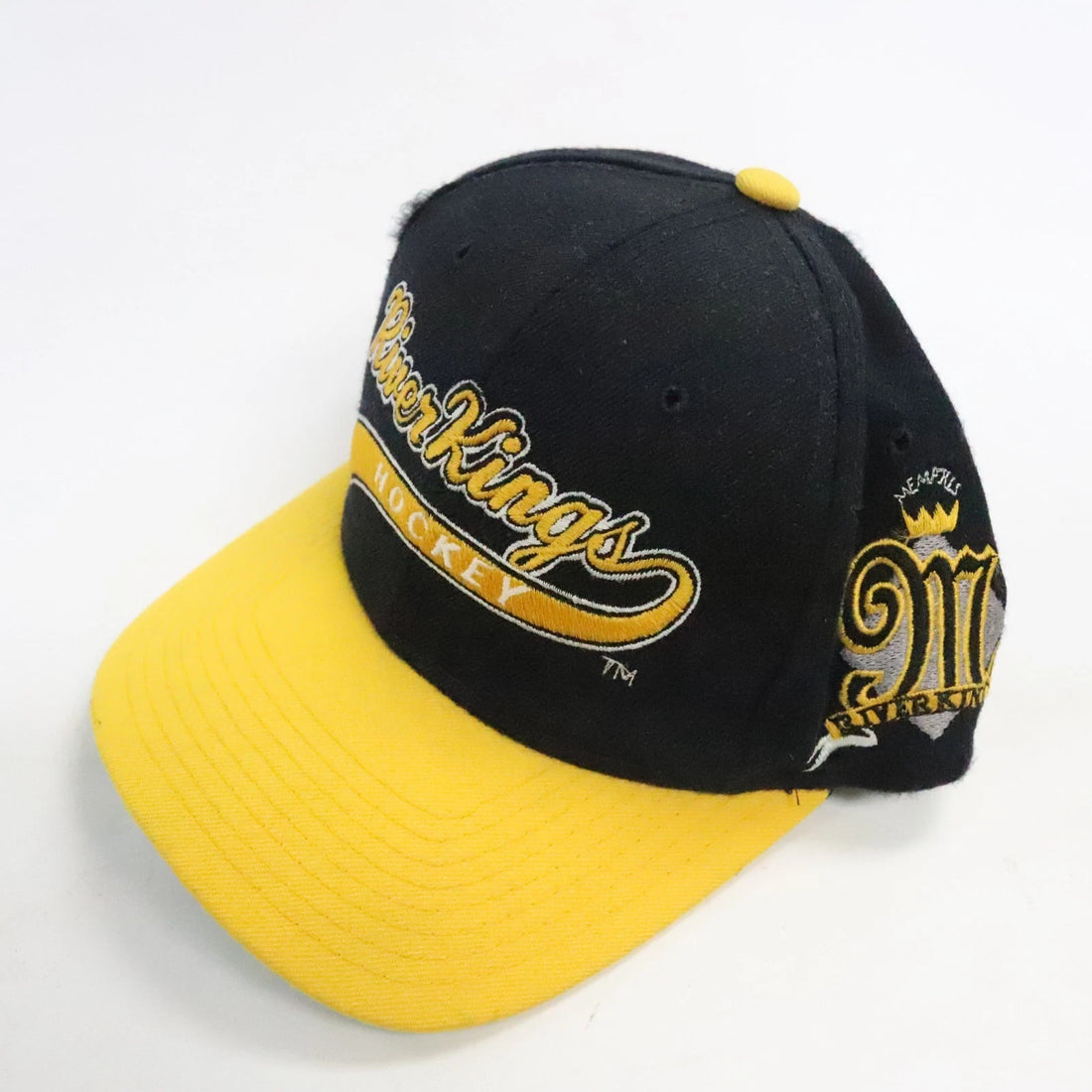 Vintage Memphis RiverKings Hockey Starter Wool Snapback Hat OSFA CHL