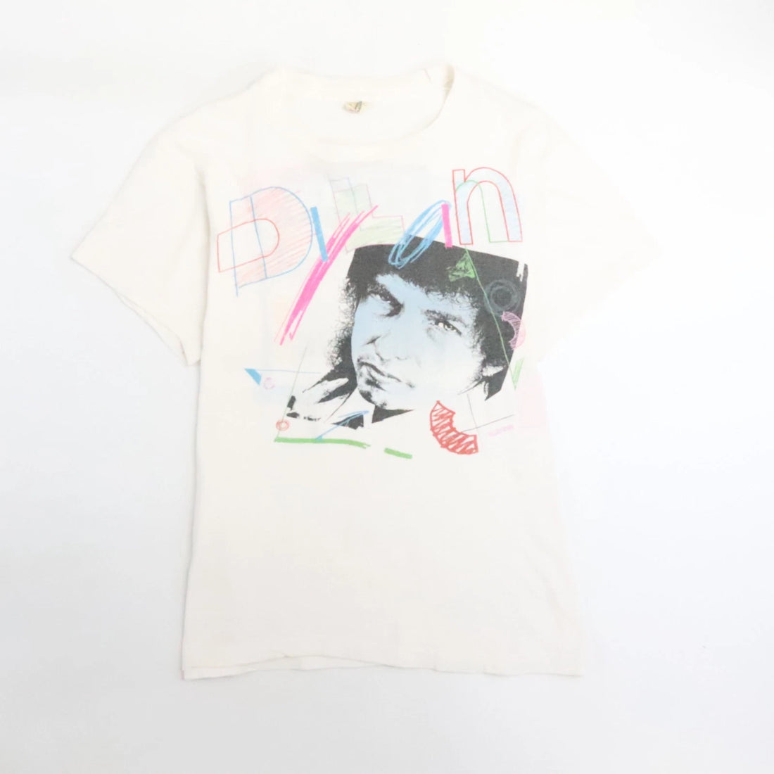 Vintage Bob Dylan True Confessions Tom Petty Heartbreakers Music T-Shirt Large 80s