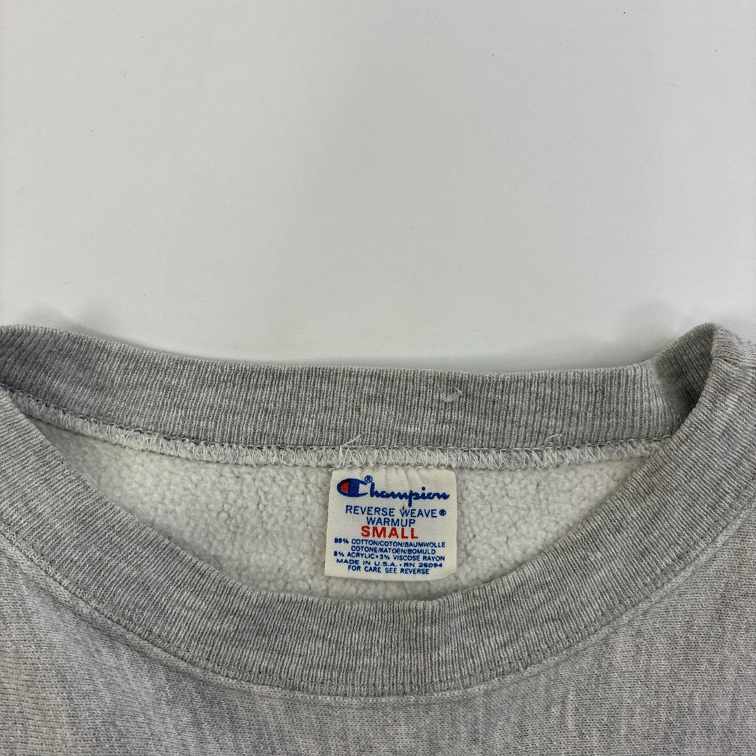 Vintage Stony Brook Champion Reverse Weave Crewneck Sweatshirt Size Small 80s