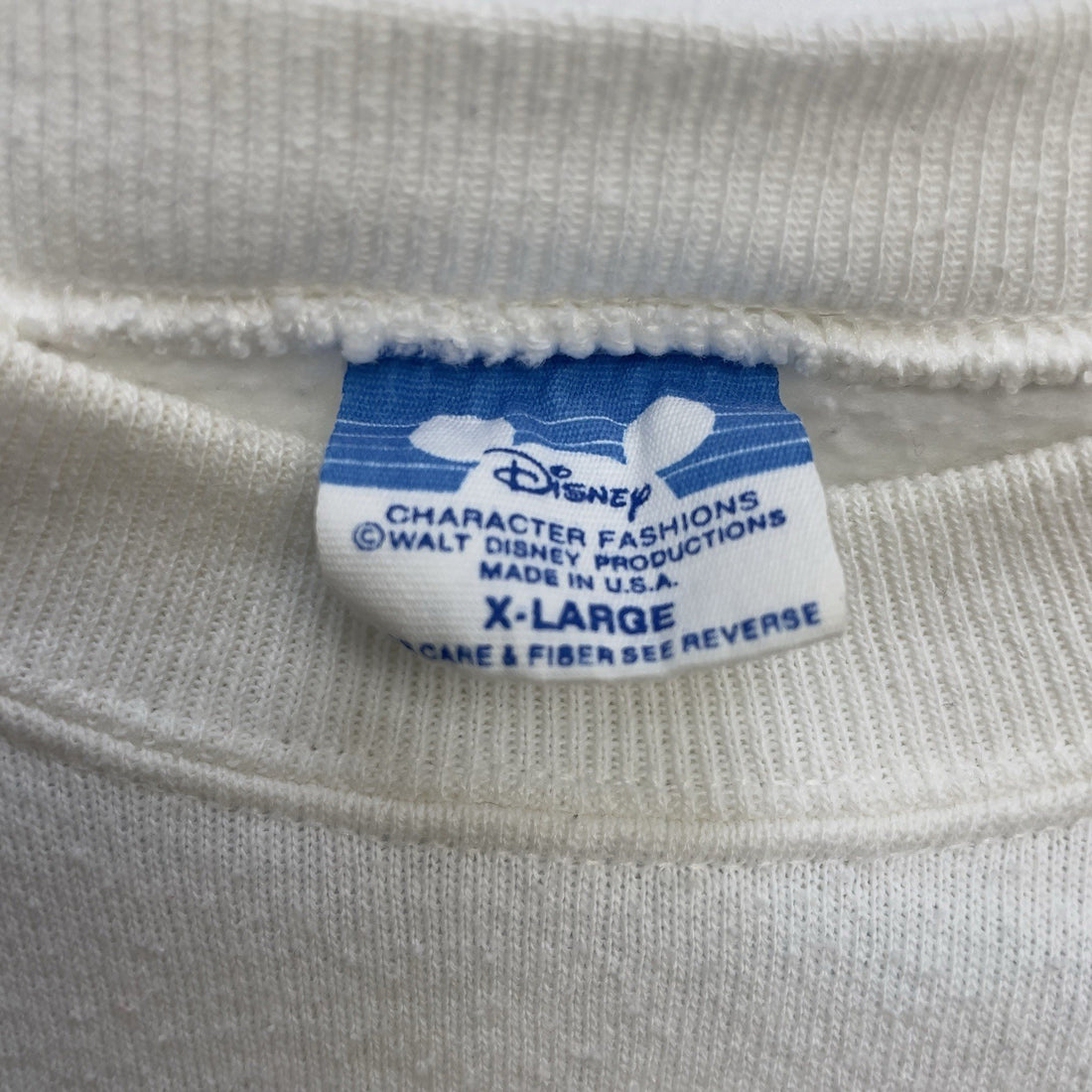 Vintage Mickey Mouse Disney Crewneck Sweatshirt Size XL 80s 90s