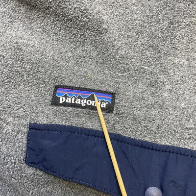 Patagonia Synchilla Snap-T Fleece Pullover Jacket Medium Gray