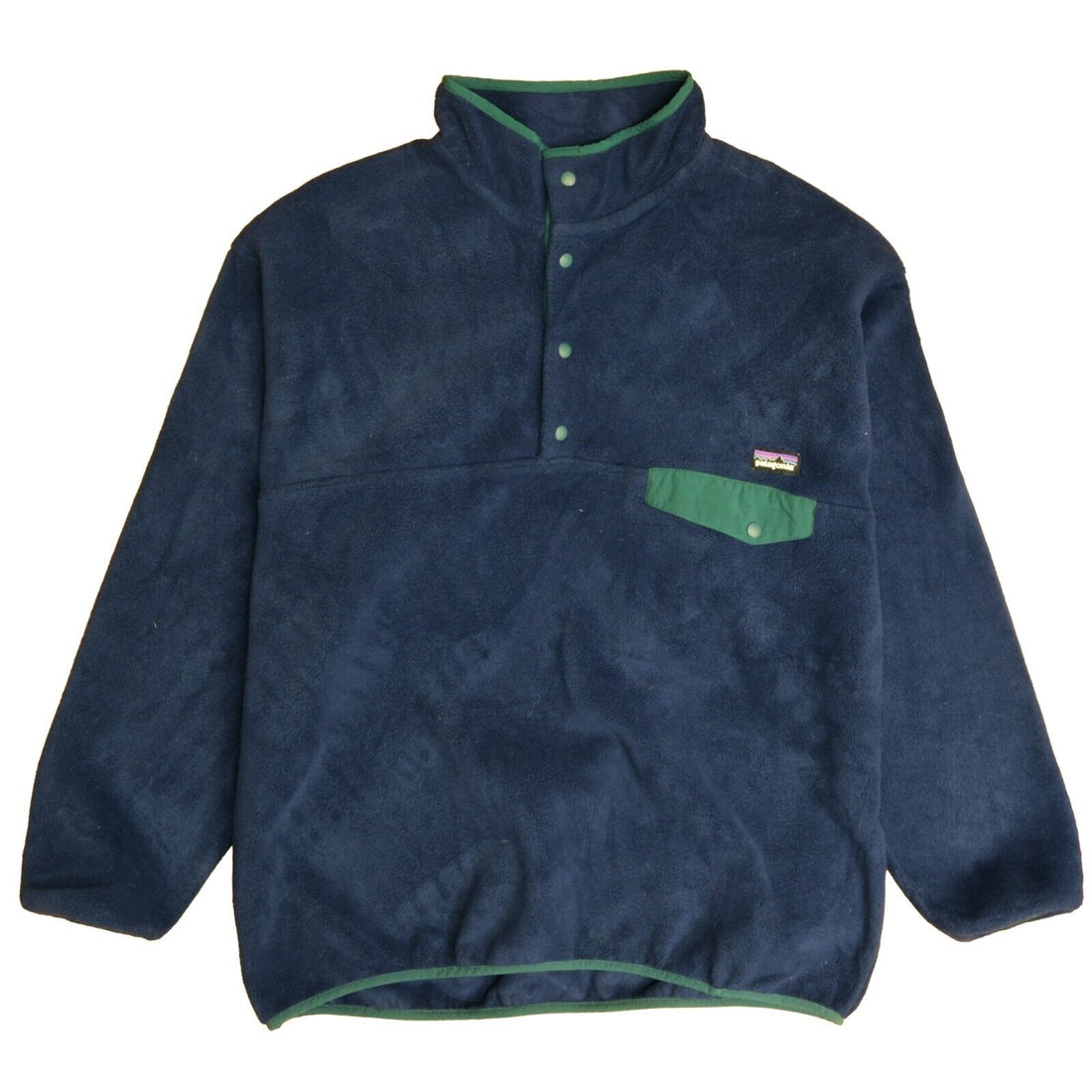Patagonia Synchilla Snap-T Fleece Jacket Size XL Blue