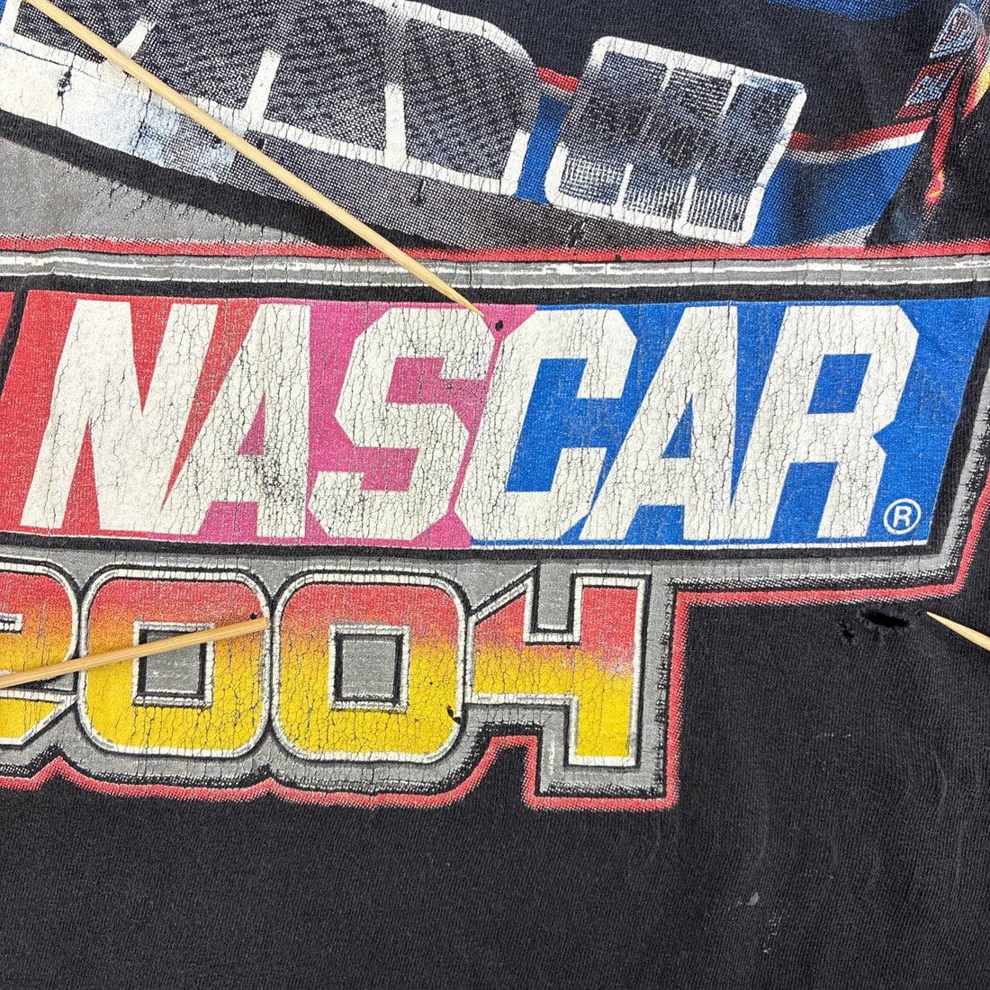 Vintage NASCAR Inaugural Year Racing T-Shirt Size XL 2004