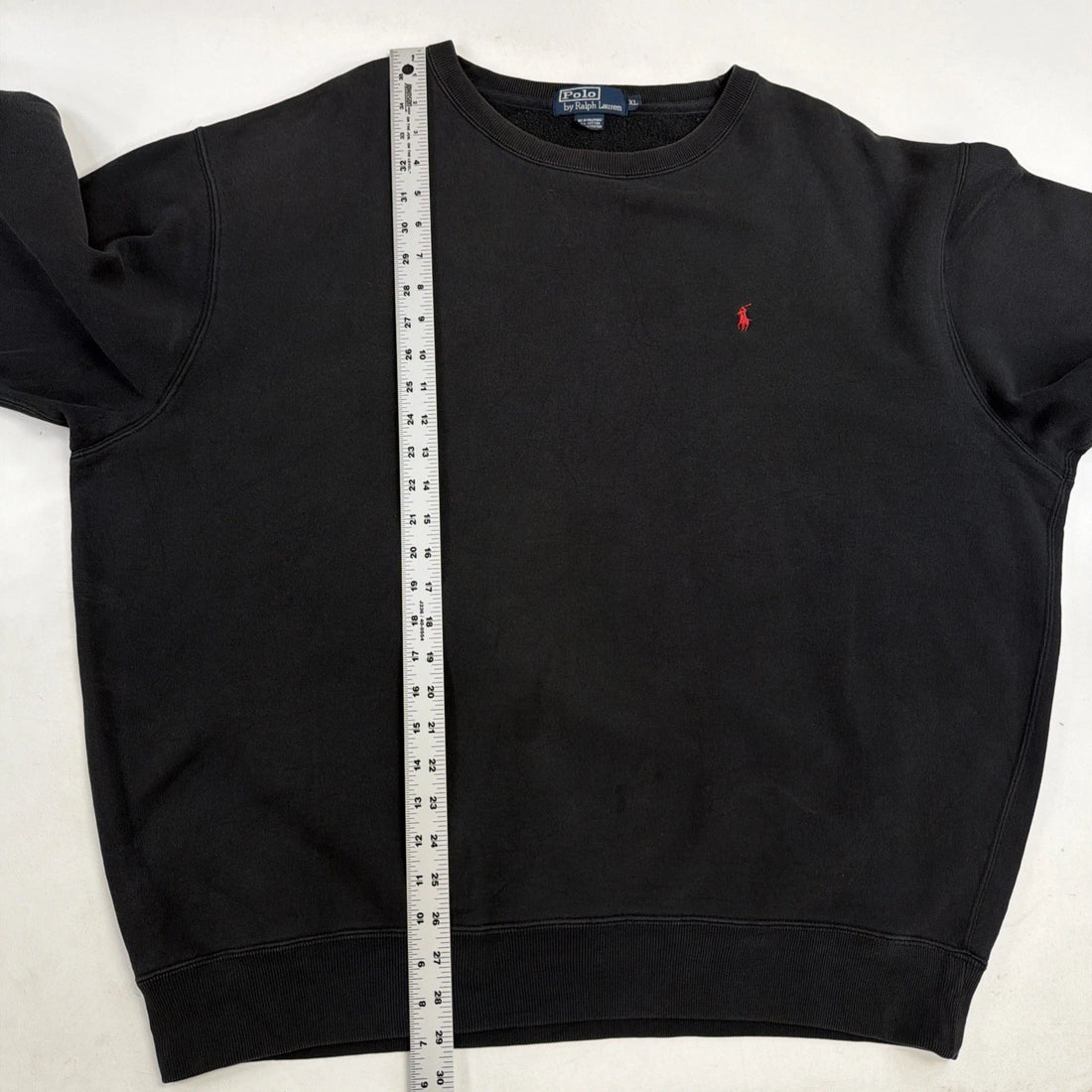 Vintage Polo Ralph Lauren Crewneck Sweatshirt Size XL Black