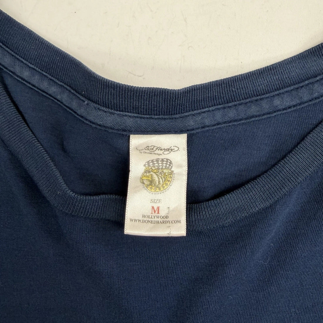 Vintage Ed Hardy Skull Cobra T-Shirt Size Medium Y2K