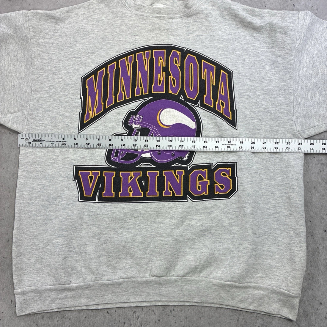 Vintage Minnesota Vikings Logo 7 Sweatshirt Crewneck Size XL NFL
