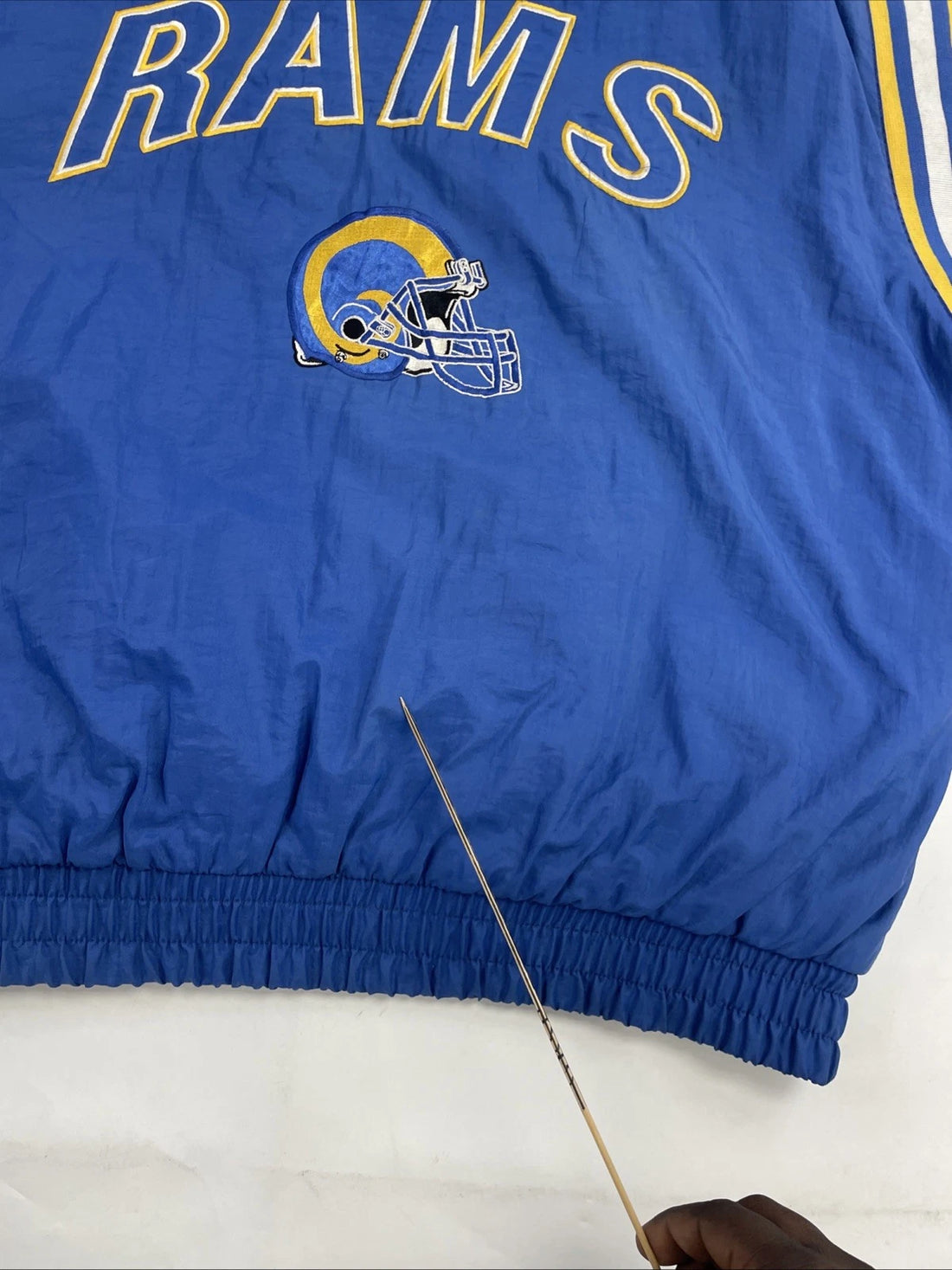 Vintage St. Louis Rams Pro Player Puffer Jacket Size 2XL NFL