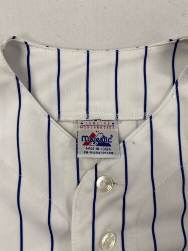 Vintage Chicago Cubs Majestic Pinstripe Baseball Jersey Size XL MLB –  Throwback Vault