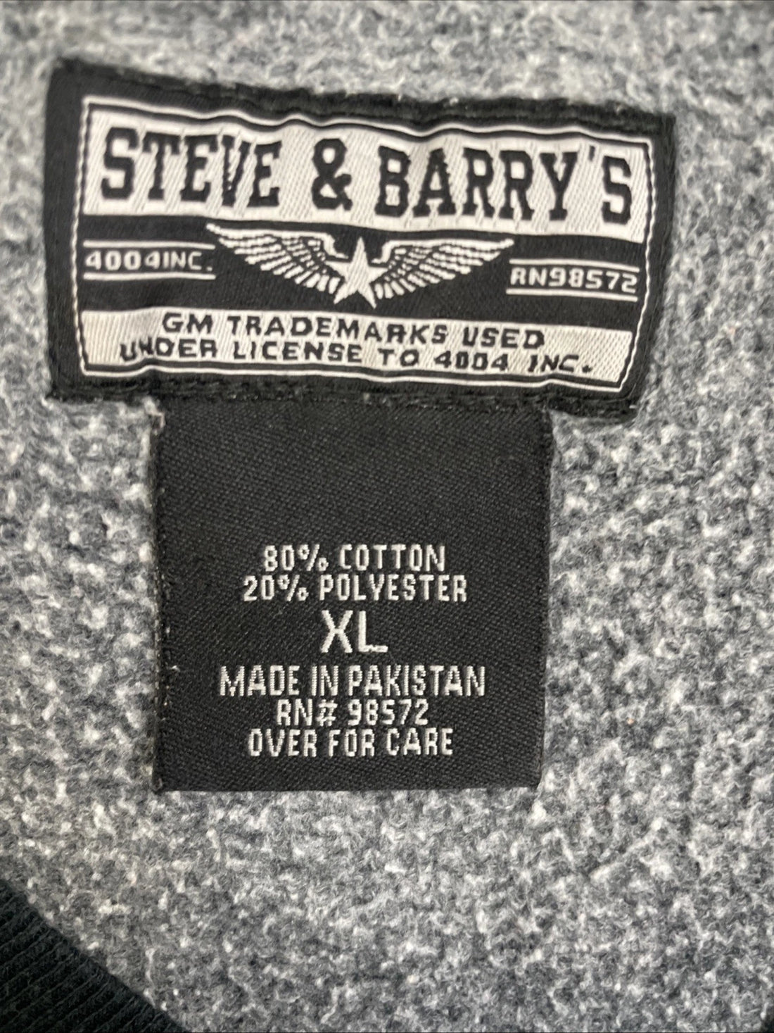 Corvette Crewneck Sweatshirt Size XL