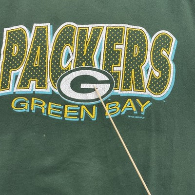Vintage Green Bay Packers Sweatshirt Crewneck Size 2XL 1998 90s NFL