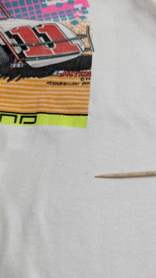 Vintage Steve Kinser Spirit Car Racing T-Shirt Size Large 1989 80s