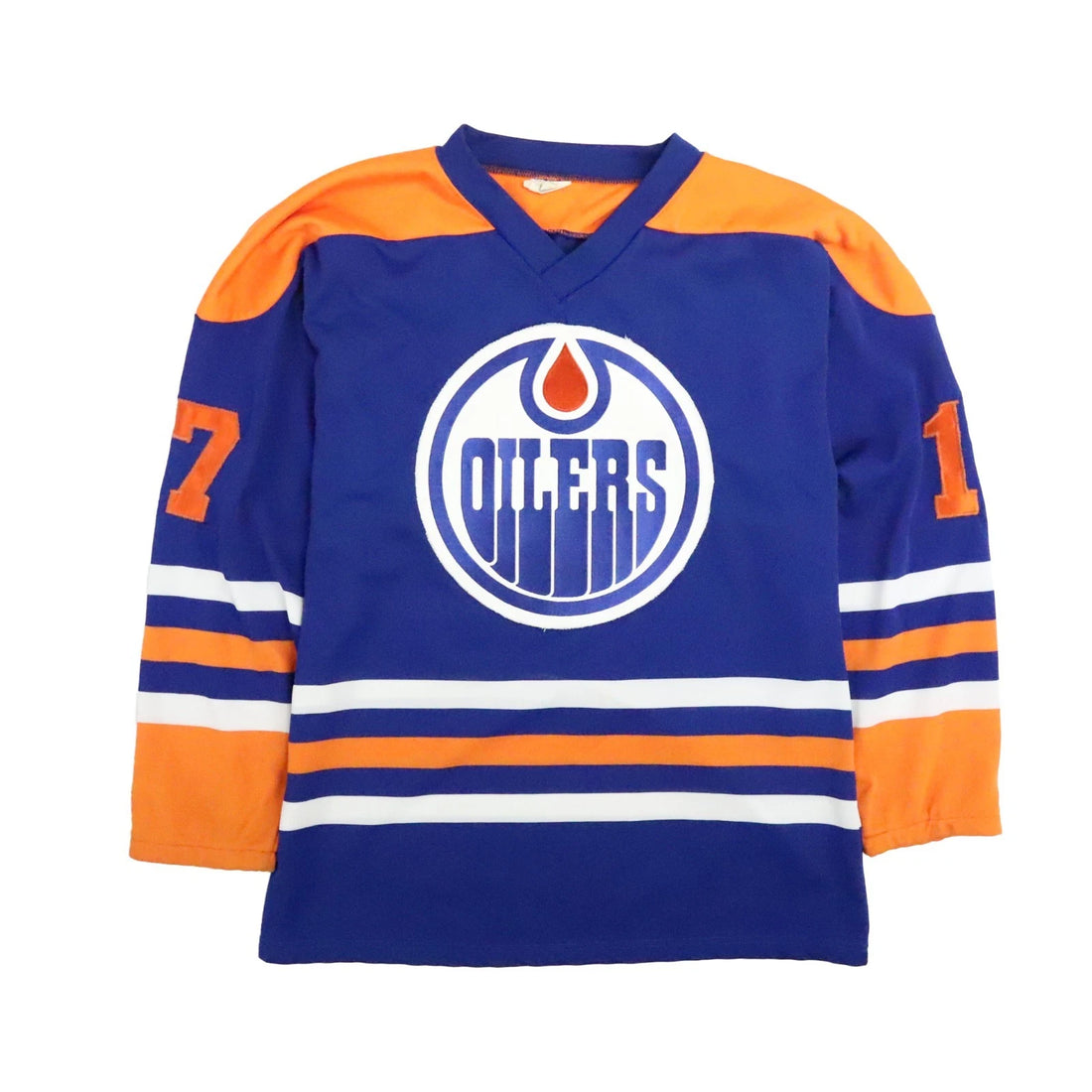 Vintage Edmonton Oilers Jari Kurri Hockey Jersey Size XL 80s NHL
