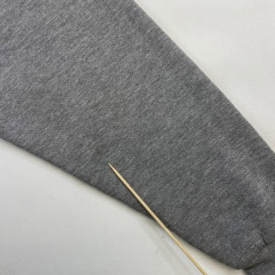 Vintage Russell Athletic Blank Sweatshirt Hoodie Size Medium Gray