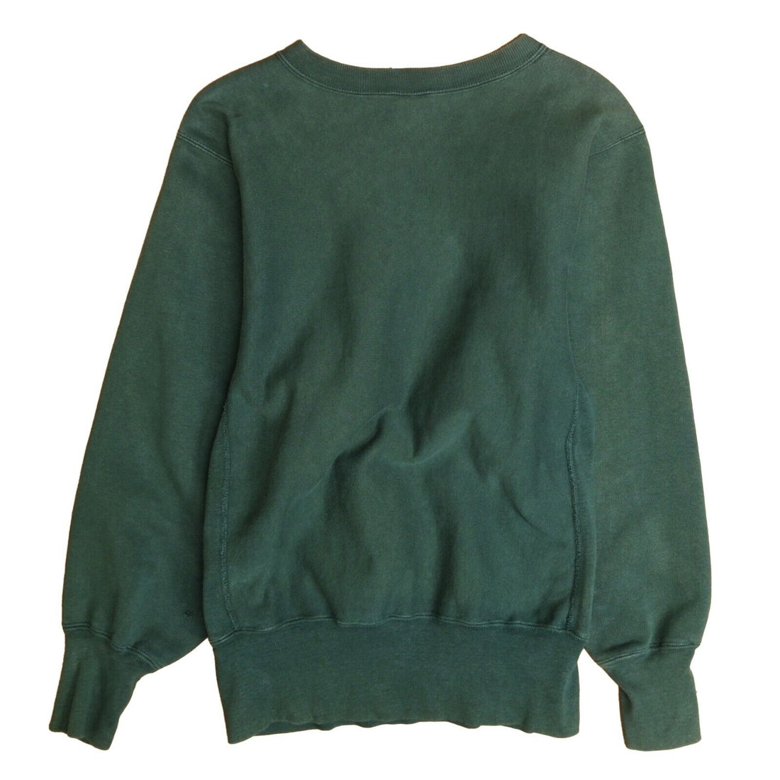 Vintage Champion Reverse Weave Sweatshirt Crewneck Size Medium Green 90s