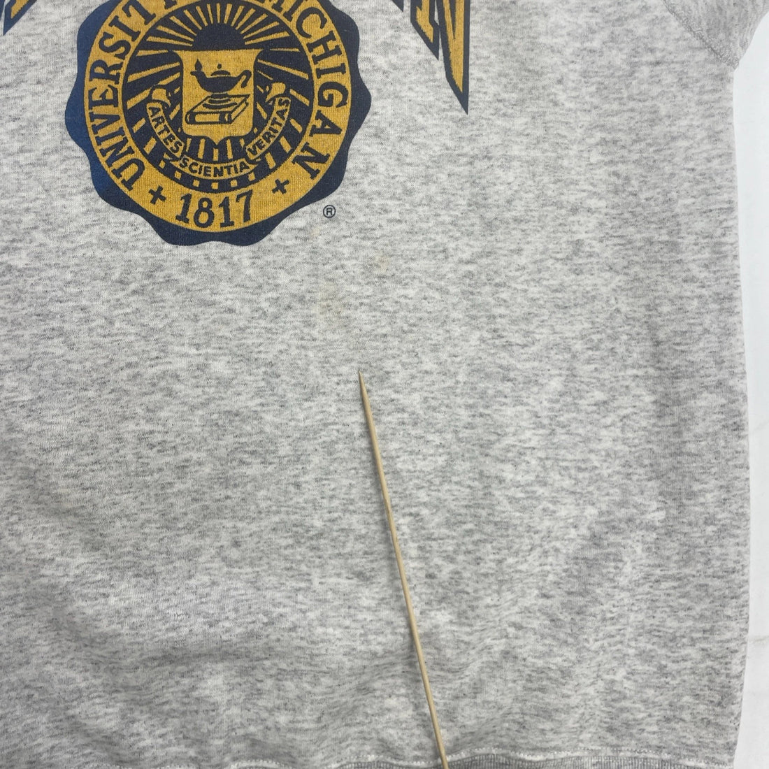 Vintage Michigan Wolverines Crest Crewneck Sweatshirt Size XL NCAA