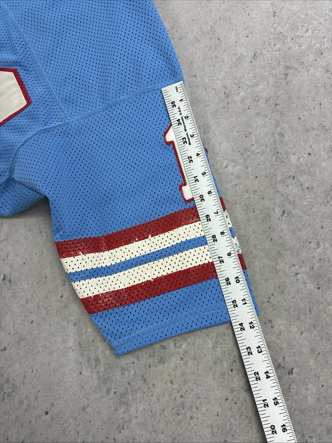Vintage Houston Oilers Cody Carlson Jersey Size XS NFL