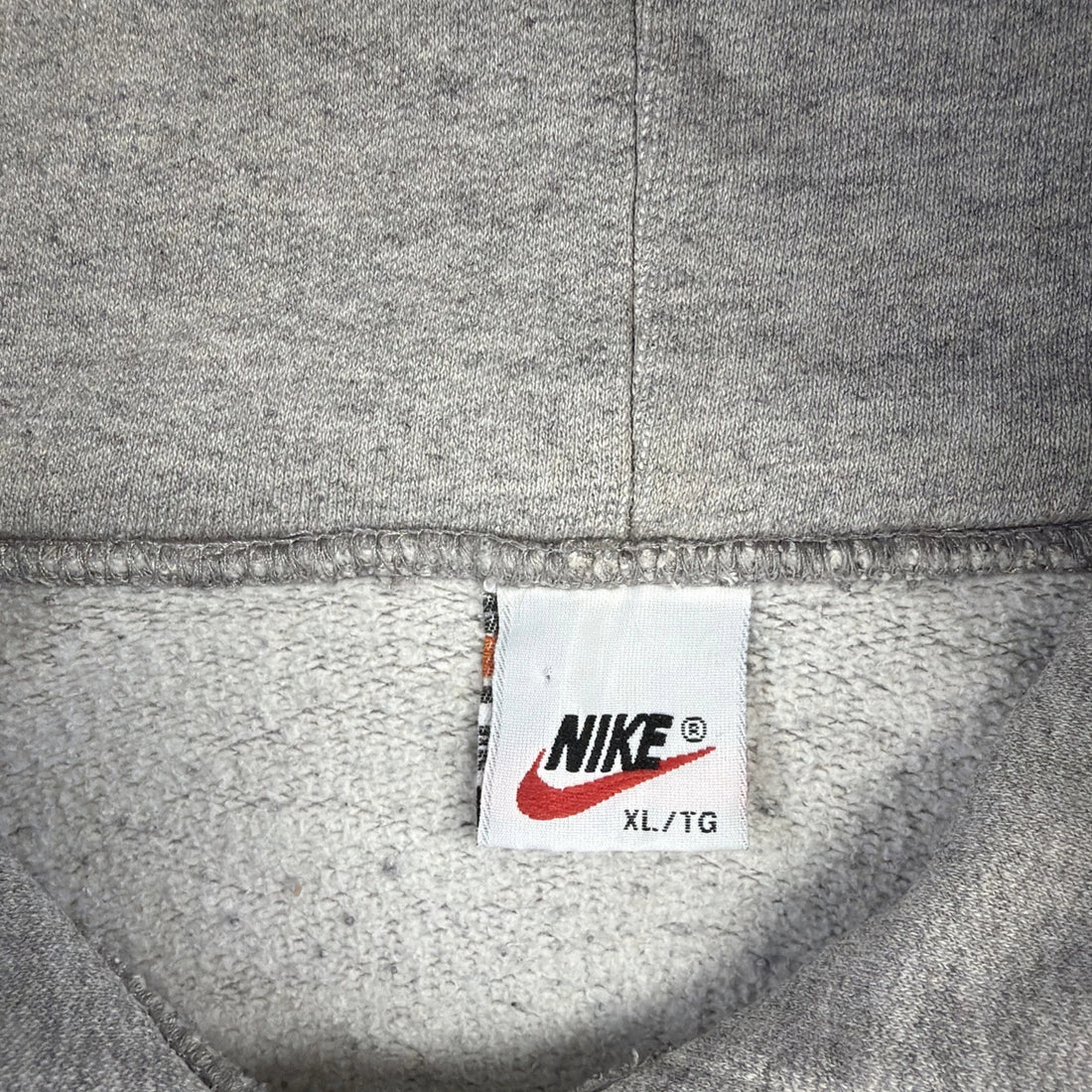 Vintage Nike Sweatshirt Hoodie Size XL Gray Distressed 90s