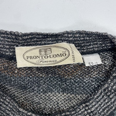 Vintage Pronto Uomo Crewneck Sweater Size 52 Italy
