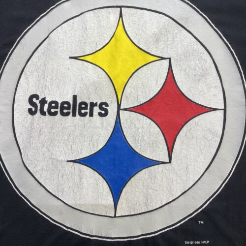 Vintage Pittsburgh Steelers Logo 7 T-Shirt Size 3XL 1995 90s NFL