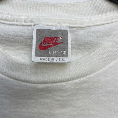 Vintage Nike Just Do It Cropped T-Shirt Size Large 90s