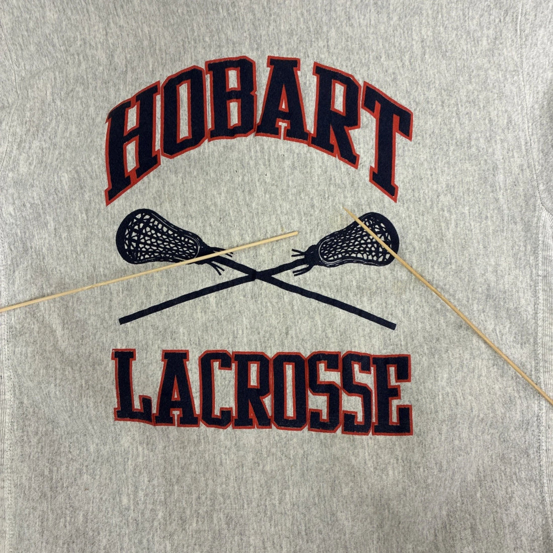 Vintage Hobart Lacrosse Crewneck Sweatshirt Size XL 90s