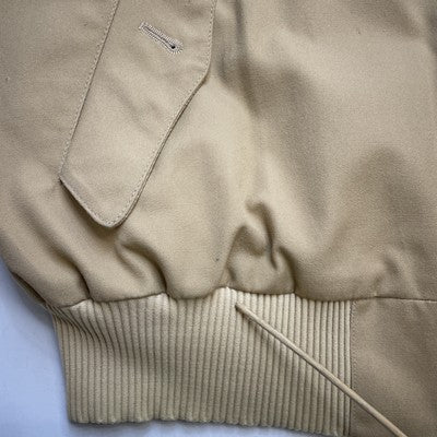 Vintage Utex Harrington Bomber Jacket Size 40 Beige