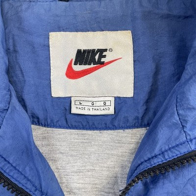 Vintage Nike Windbreaker Light Jacket Size Large Blue