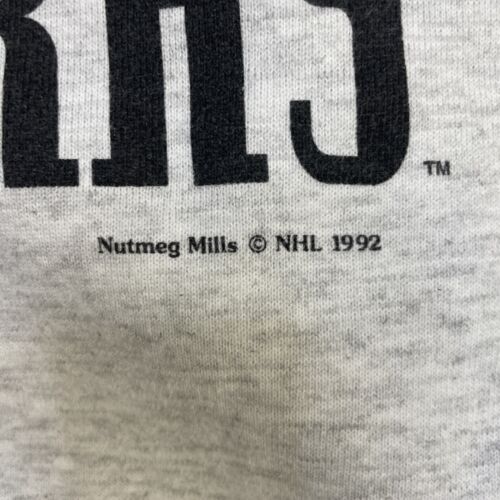 Vintage San Jose Sharks Nutmeg Sweatshirt Crewneck Size XL 1992 90s NHL