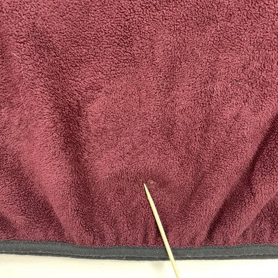 Vintage Woolrich Pullover Fleece Jacket Size Large Red
