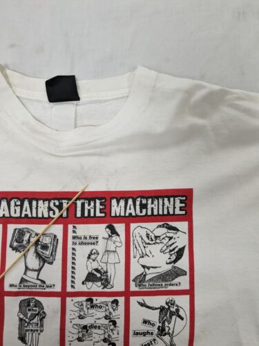 Vintage Rage Against The Machine T-Shirt Large Barbara Kruger Band 1999 90s