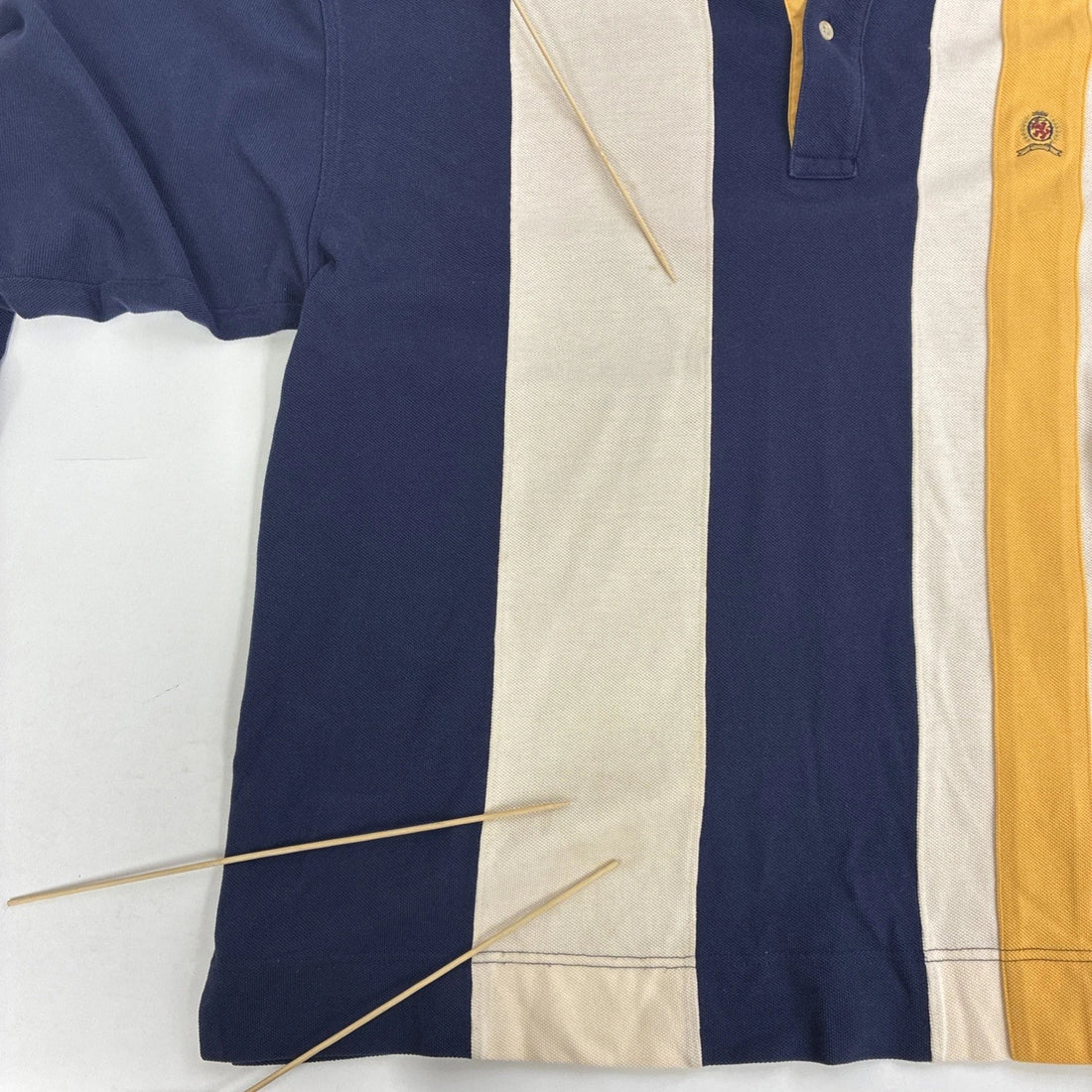 Vintage Tommy Hilfiger Rugby Shirt Size XL Striped