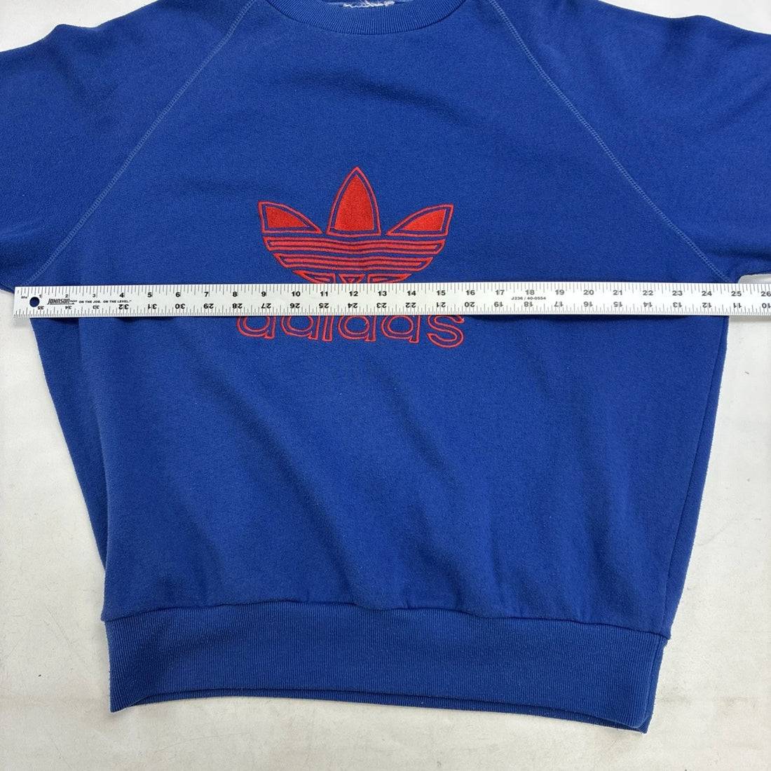 Vintage Adidas Trefoil Crewneck Sweatshirt Size Large