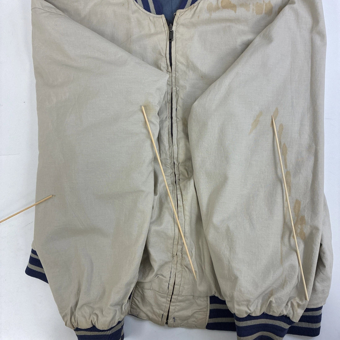Vintage Brooklyn Dodgers Mirage Reversible Bomber Jacket Size XL MLB