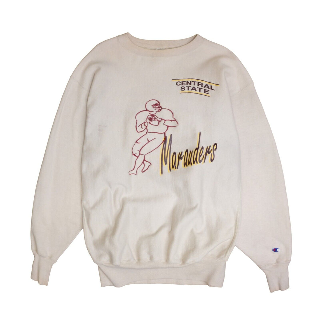 Vintage Central State Marauders Champion Reverse Weave Sweatshirt 2XL NCAA 90s