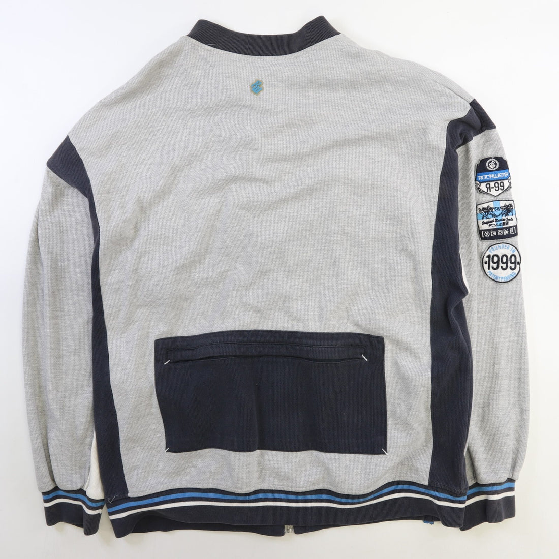 Vintage Rocawear Full Zip Sweatshirt Size 2XL Y2K Patches
