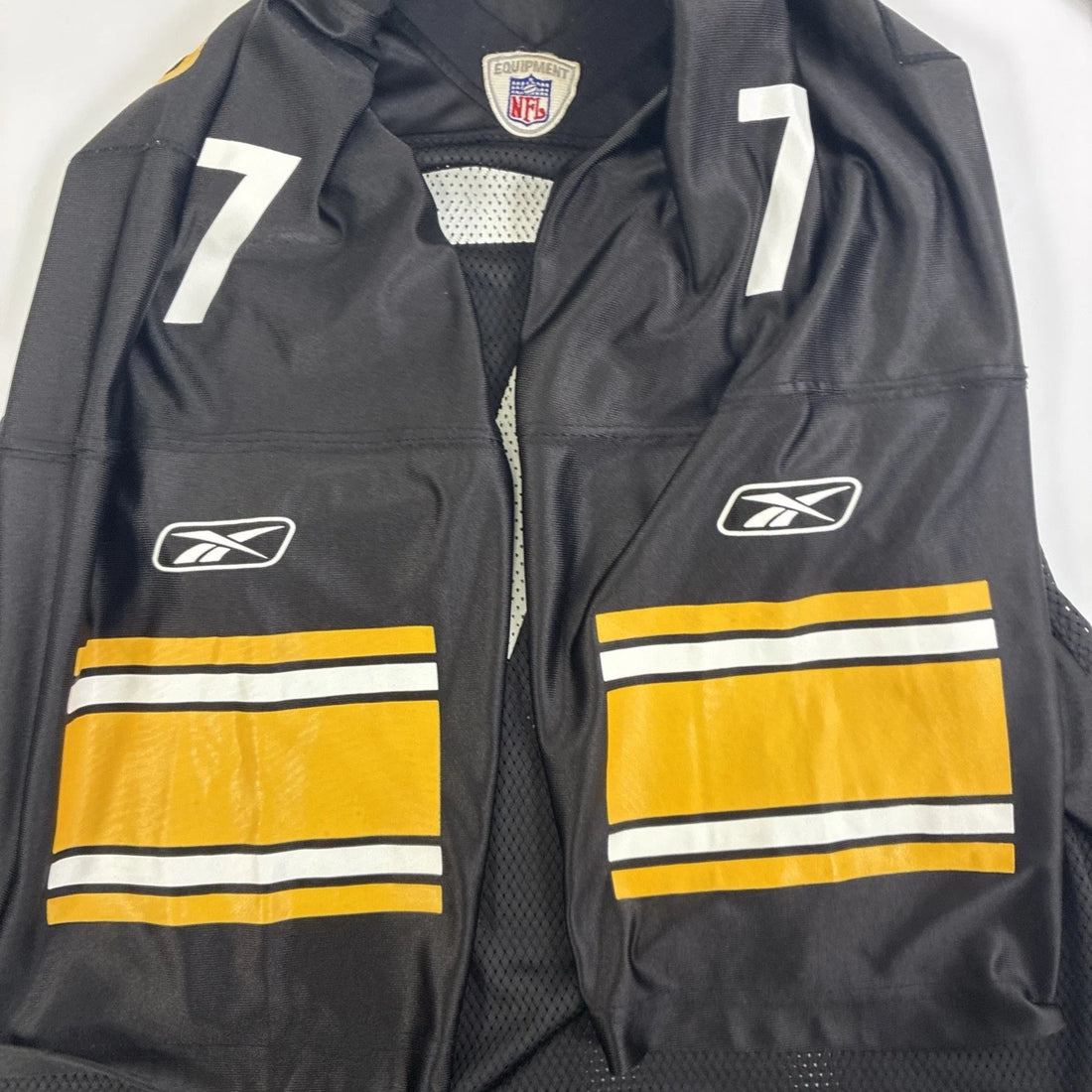 Vintage Pittsburgh Steelers Ben Roethlisberger Reebok Jersey Size 2XL NFL