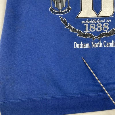 Vintage Duke Blue Devils Crewneck Sweatshirt Size XL 90s NCAA