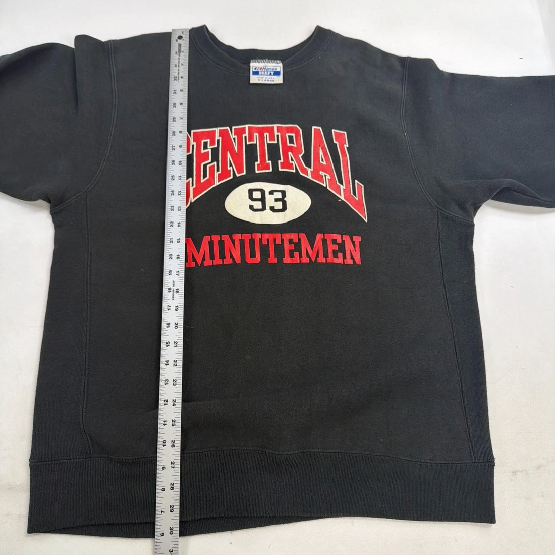 Vintage Central Minutemen Crewneck Sweatshirt Size XL 90s