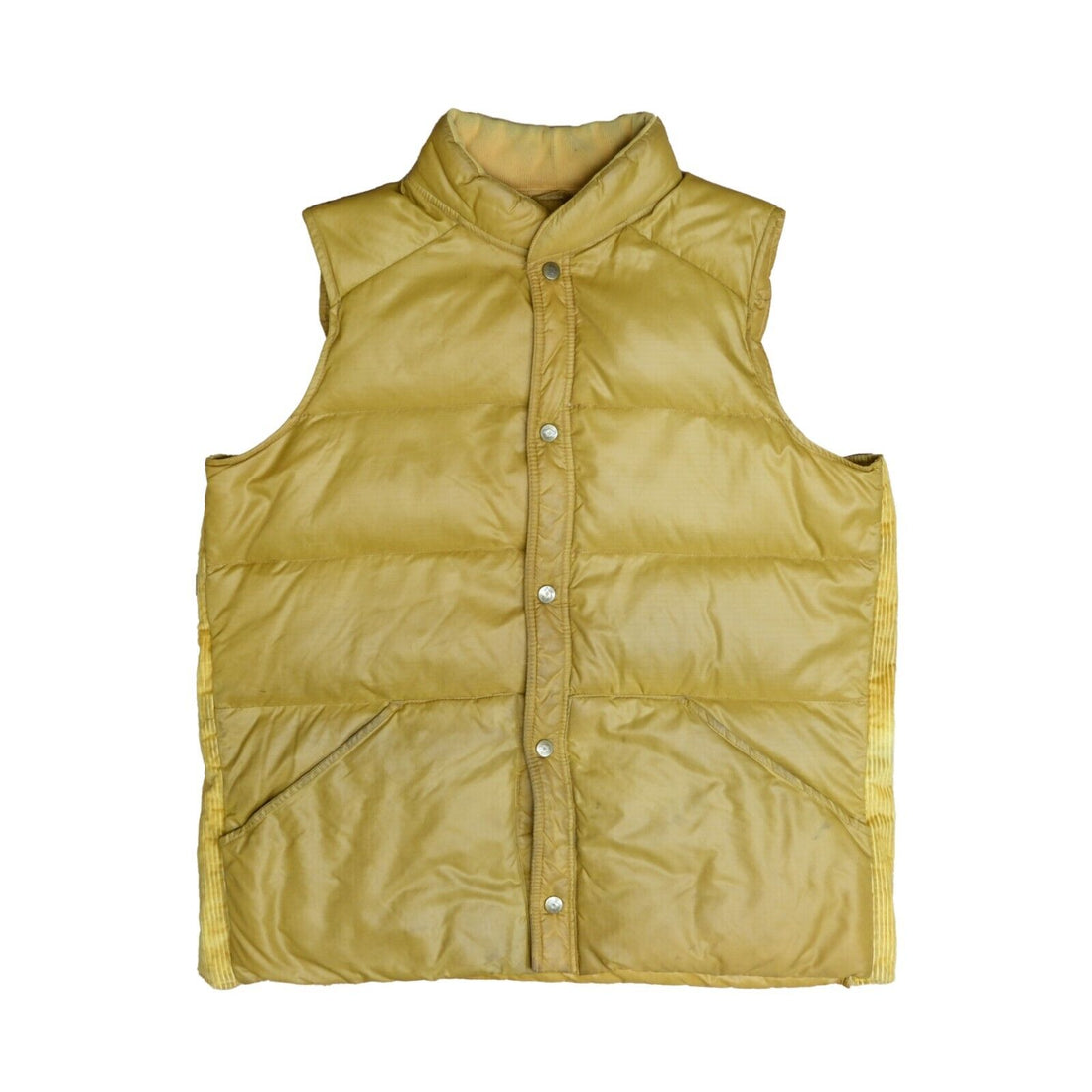 Vintage Eddie Bauer Puffer Vest Jacket Size Medium Goose Down Insulated