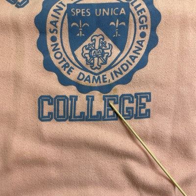 Vintage Saint Mary's College Crest Crewneck Sweatshirt Size XL 90s